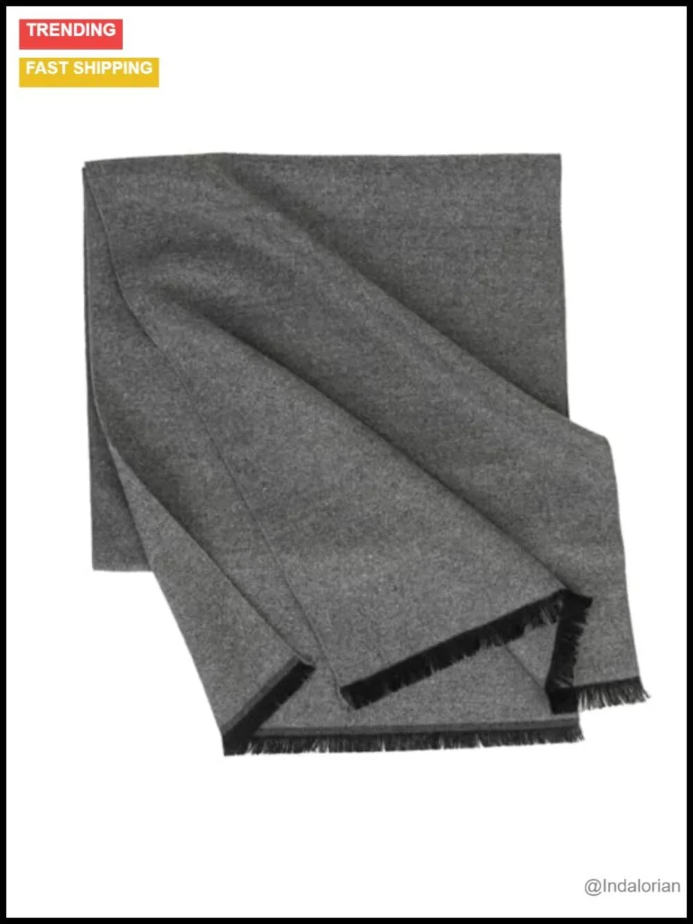 Winter Scarf Long Warm Thick Shawl for Cold Weather Cashmere Blend